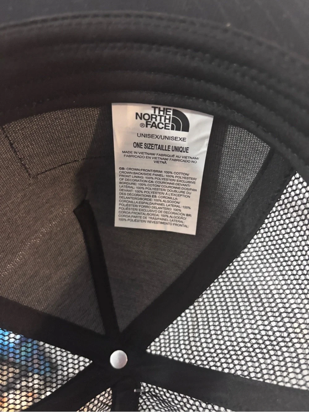 The North Face classic trucker